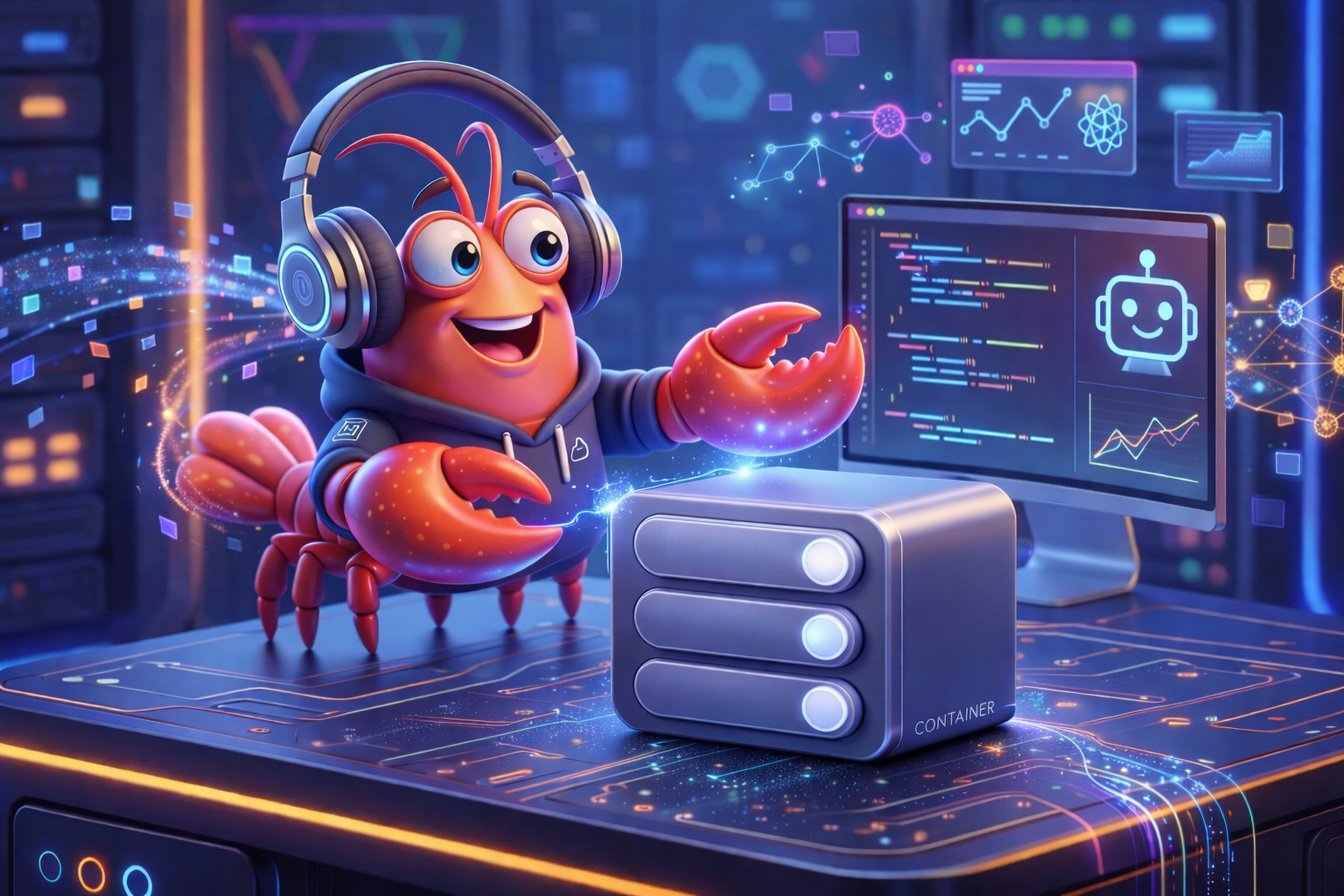 OpenClaw running in Apple Container